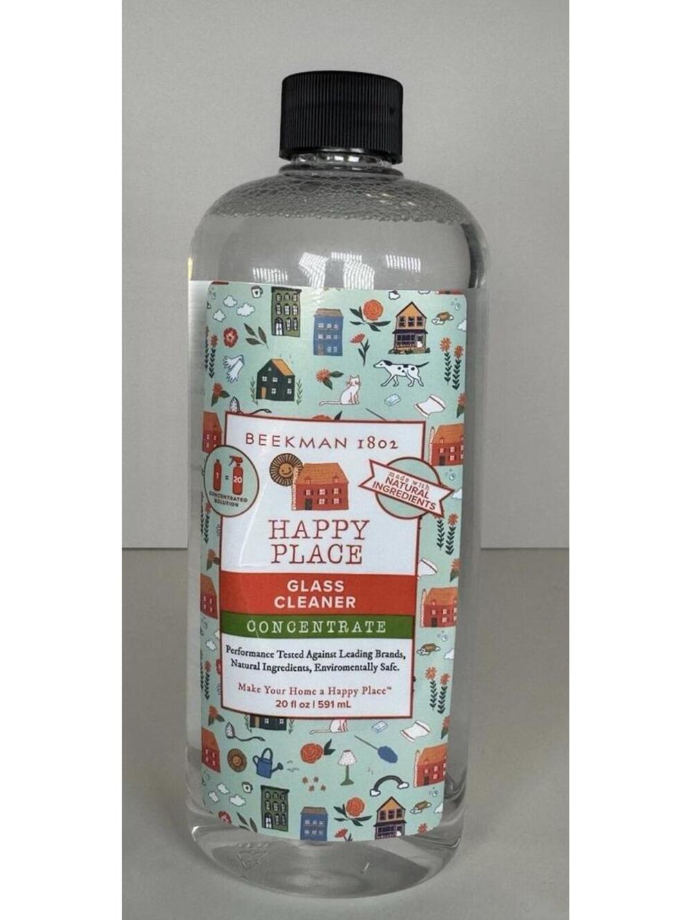 Discontinued Beekman 1802 Happy Place Glass Cleaner 20 oz Clean Sealed New